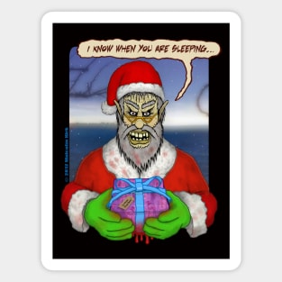 Evil Santa Magnet